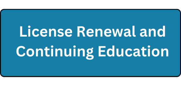 Click image to access licensing renewal and continuing education information